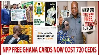 Thumbnail: Eii, The Free Ghana Card Now Officially Costs Ghc-720: Sefa Kayi Shock Over IMF Report On GOLDBOD...