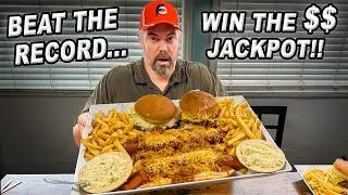 Thumbnail: Win CASH JACKPOT by Eating Wimpie’s "Double Beast" Challenge Fastest!!