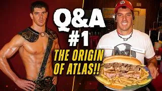 Thumbnail: Who Is Atlas? | How I Got Started With Food Challenges!! (Randy Santel Q&A #1)