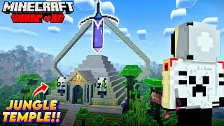 Thumbnail: I Transform Jungle Temple in Minecraft Hardcore...