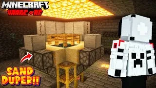 Thumbnail: Finally I Build A Sand Duper in Minecraft Hardcore Java Edition...