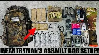 Thumbnail: This Is What Soldiers Really Carry! Infantryman's Assault Bag Setup!