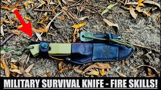 Thumbnail: Ultimate Military Survival Knife Testing - Fire Craft Skills!