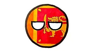 Thumbnail: Drawing Sri Lanka CountryBall | How to Draw CountryBall