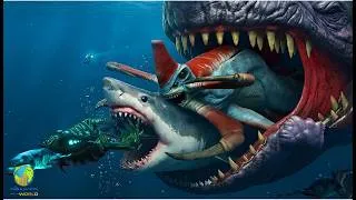 Thumbnail: ◀ Fish Eat Fish Part 2 ▶ | Ocean Food Chain in 3D
