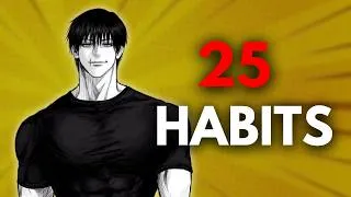 Thumbnail: Copy these 25 Habits to absolutely dominate in Life