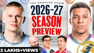 Thumbnail: FOOTBALL SEASON 2026–27 – Hindi Analysis | EPL, La Liga & More ft. Drog Baba & YjR | TRS