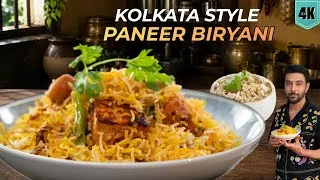 Thumbnail: Paneer Dum Biryani | पनीर & आलू की मज़ेदार वेज बिरयानी | Kolkata style Veg Biryani | Chef RanveerBrar