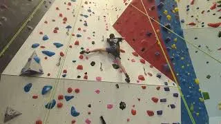 Thumbnail: First 5.12c on top rope (7b+) #climbing #toprope