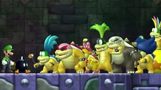 Thumbnail: Can Luigi & Bob-Omb Beat All Koopalings At Once in New Super Mario Bros. Wii?