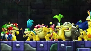 Thumbnail: Can Mario, Luigi & Bowser Beat All Koopalings At Once in New Super Mario Bros. Wii?