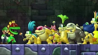 Thumbnail: Can Luigi & Petey Piranha Beat All Koopalings At Once in New Super Mario Bros. Wii?