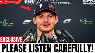Thumbnail: 1 MINS AGO: Max Verstappen Breaks His Silence SHOCKED ENTIRE F1 GRID BEFORE MASSIVE 2027 Upgrades!
