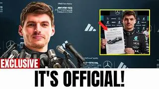 Thumbnail: Max Verstappen Breaks Silence! Is Mercedes move a Big Threat to Red Bull?