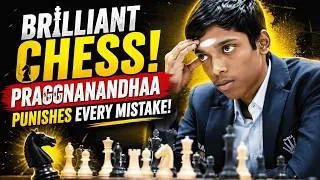 Thumbnail: Praggnanandhaa DESTROYED a Higher-Rated Player in Just 23 Moves!