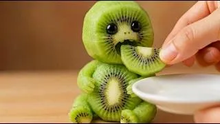 Thumbnail: Is this even REAL? 😱 Tiny Fruit Babies ASMR Feast! ✨