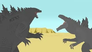 Thumbnail: Godzilla 2019 vs Godzilla 1998 | Battle of the American Godzillas (Remake)