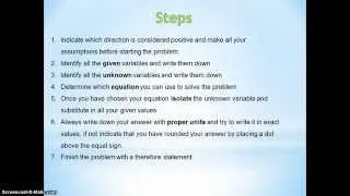 Thumbnail: Physics-Easiest Method to solve a Kinematics Problem