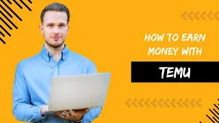 Thumbnail: How to Make Money with Temu: Step-by-Step Affiliate Program Guide!