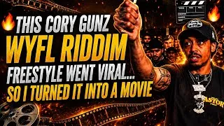 Thumbnail: 🔥 This Cory Gunz WYFL Riddim Freestyle Went Viral… So I Turned It Into a Movie 🎬🔥 #rap #viral