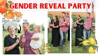 Thumbnail: Finding Out Baby’s Gender!| Citrus Gender Reveal Party 2023 | Baby #2