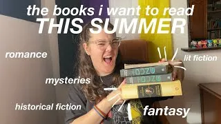 Thumbnail: all the books i want to read in summer!☀️⛱️🌊🍉💛
