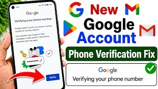 Thumbnail: Google verifying your phone number problem fix 2026 | Verify your phone number problem