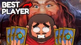 Thumbnail: One of the GREATEST Hearthstone Players Coached Me. IT WAS INSANE.