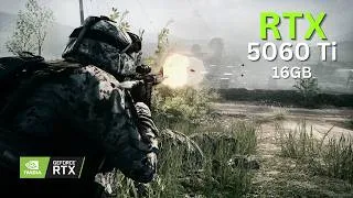 Thumbnail: Battlefield 3 in 4K MAX Settings on RTX 5060 Ti 16GB | Still Looks Amazing in 2026!