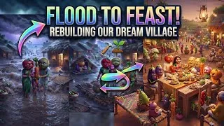 Thumbnail: From Devastating Flood to a Dream Feast! | How Our Village Rebuilt Everything Together ❤️