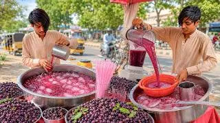 Thumbnail: FALSA JUICE | ROADSIDE SUMMER SPECIAL COOL DRINK PHALSA SHARBAT | STREET FOOD