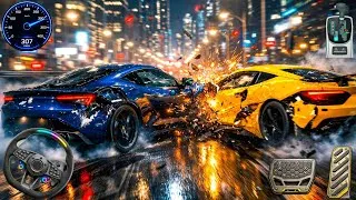 Thumbnail: Lotus Emira Takes Down Supercars 💥 Insane Knockdown Racing Action