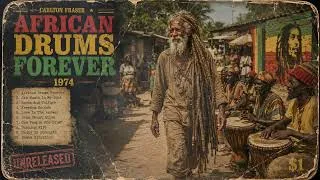 Thumbnail: Roots Reggae (1974) [Unreleased Album] 🌿🔥🎶 CARLTON FRASER- African Drums Forever