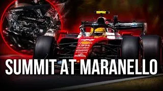 Thumbnail: 🚨 SUMMIT AT MARANELLO! VASSEUR CALLS THE GES! CAMARA AT FIORANO, ENGINE, HAMILTON, MONZA…