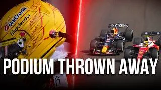 Thumbnail: 🚨 FERRARI DISASTER IN HUNGARY! HAMILTON PENALISED, VASSEUR TAKES THE BLAME! LECLERC, NORRIS…