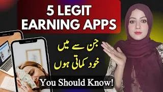 Thumbnail: 5 Legit Online Earning Apps You Should Know | Beginner Guide 2026