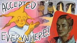 Thumbnail: Accepted Art School Portfolio!! - RISD, SAIC, Pratt, ArtCenter, Otis, MICA