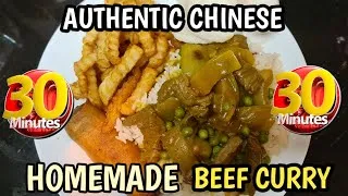 Thumbnail: How To Cook Authentic Chinese Beef Curry| 30 Minutes Cook Time| Step By Step
