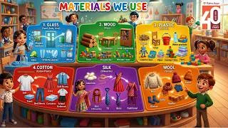Thumbnail: Materials we use | Ratna Sagar | Animated Story