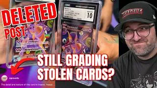 Thumbnail: CGC Grades STOLEN Pokemon 30th Celebration Cards & Deletes Post