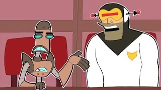 Thumbnail: Why are you so negative? (Time Squad fan animation)