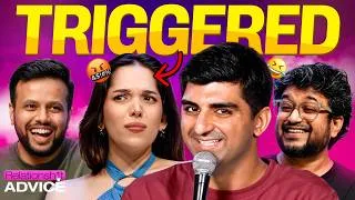 Thumbnail: We shouldn't have joked about this | RelationSh!t Advice ft. Trinetra Haldar, @sapanv @Hoezaay