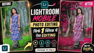 Thumbnail: Lightroom Mobile Photo Editing 🔥 | Before After Cinematic Color Grading | Lightroom Editing Tutorial