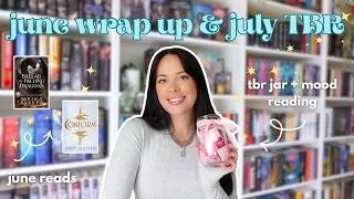 Thumbnail: TBR jar picks my July reads & June WRAP UP 📚