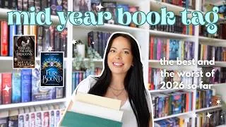 Thumbnail: my best and worst books of the year 📚 MID YEAR BOOK TAG