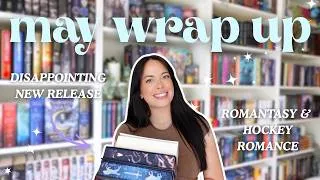 Thumbnail: let's talk about the books I read in May! 🪻 MAY READING WRAP UP