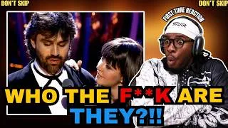 Thumbnail: WHO THE F**K ARE THEY? | Sarah Brightman & Andrea Bocelli - Time To Say Goodbye | #firsttimereaction