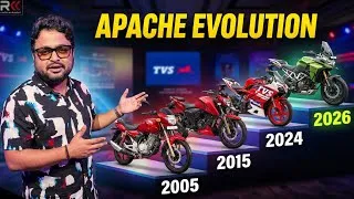 Thumbnail: Every TVS Apache from 2005–2026 | 20 Years of Apache & Custom Builds