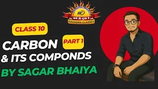 Thumbnail: Carbon and Its Compounds | Class 10 Science | Vital Force Theory & Covalent Bond | Part 1