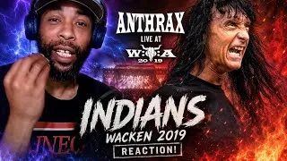 Thumbnail: ANTHRAX Unleashed Pure CHAOS! 🔥 “Indians” Live at Wacken 2019 Reaction